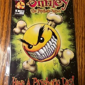 Smiley The Psychotic Button #1 (1998)